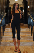 Veda Halter Capri Jumpsuit