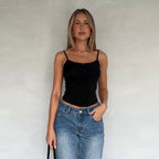 Elyra Lace Trim Cami Top