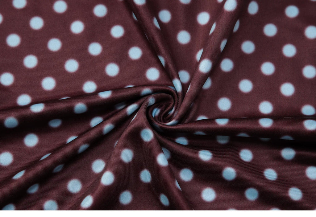 Margot Polka Dot Halter Mini Dress
