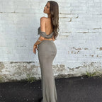 Esme Knit Two-Piece Maxi Skirt Set