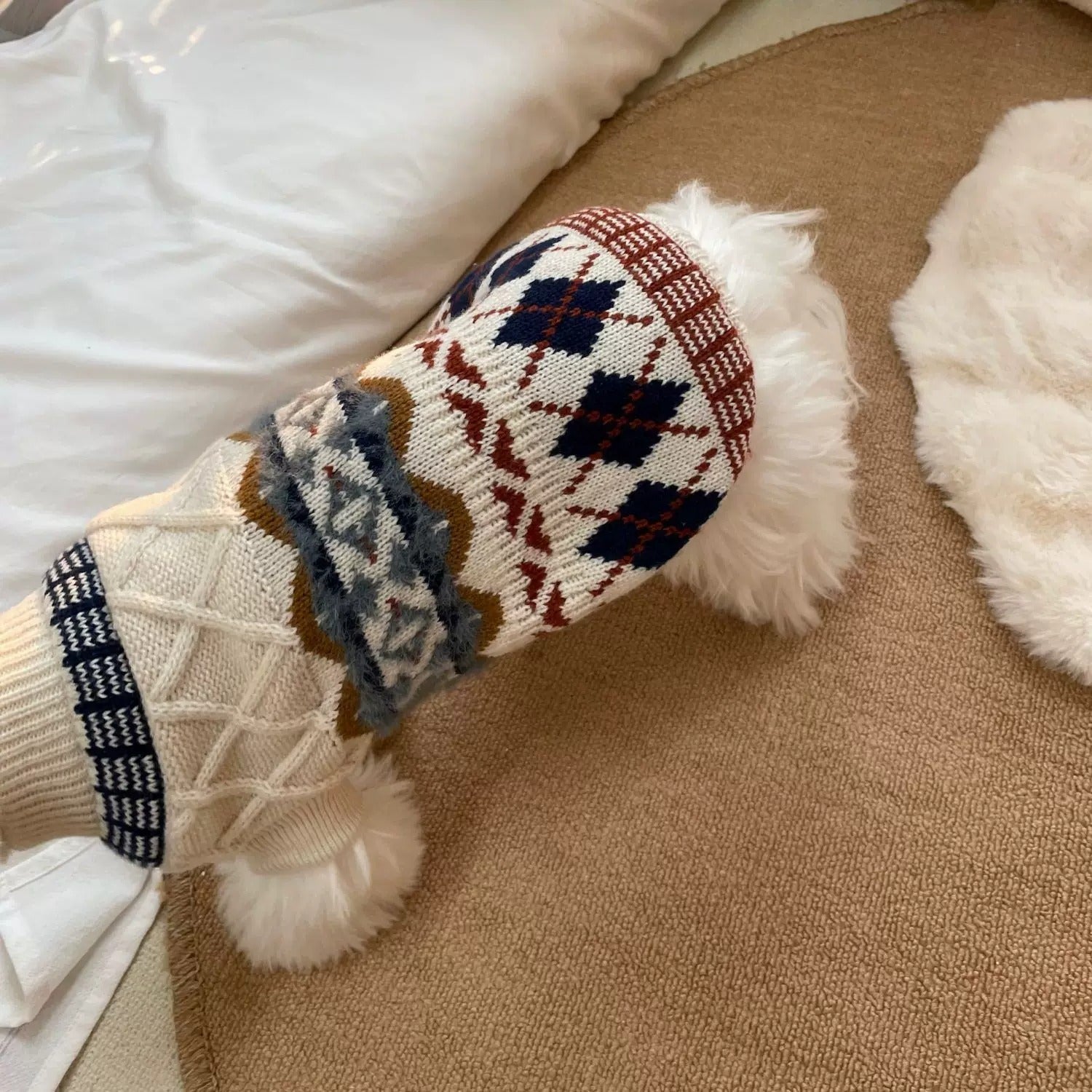 Blythe Knitted Dog Sweater