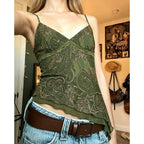 Nola Paisley Cami Top