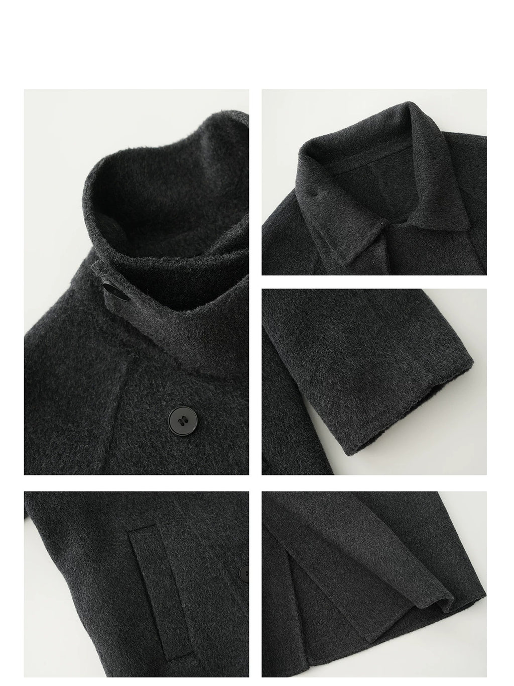 Luna Longline Double-Breasted Coat