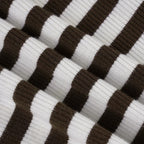 Ione Striped Knit Long Sleeve Top