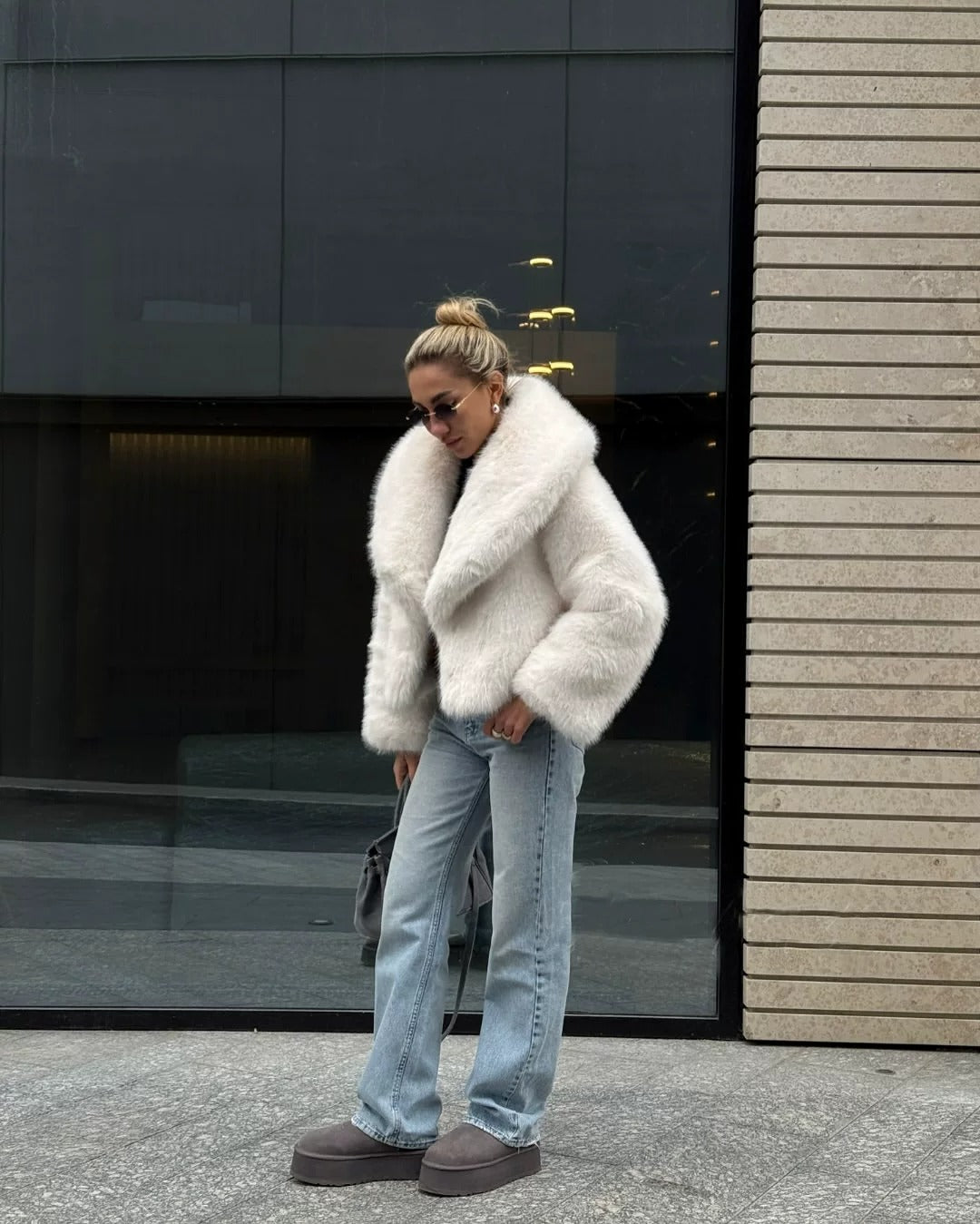 Valencia Luxe Faux Fur Jacket