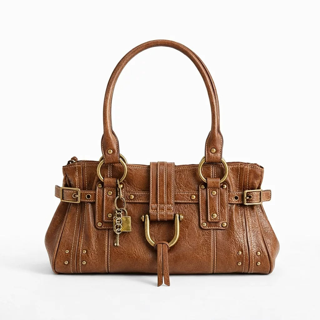 Selma Rivet Luxe Shoulder Bag