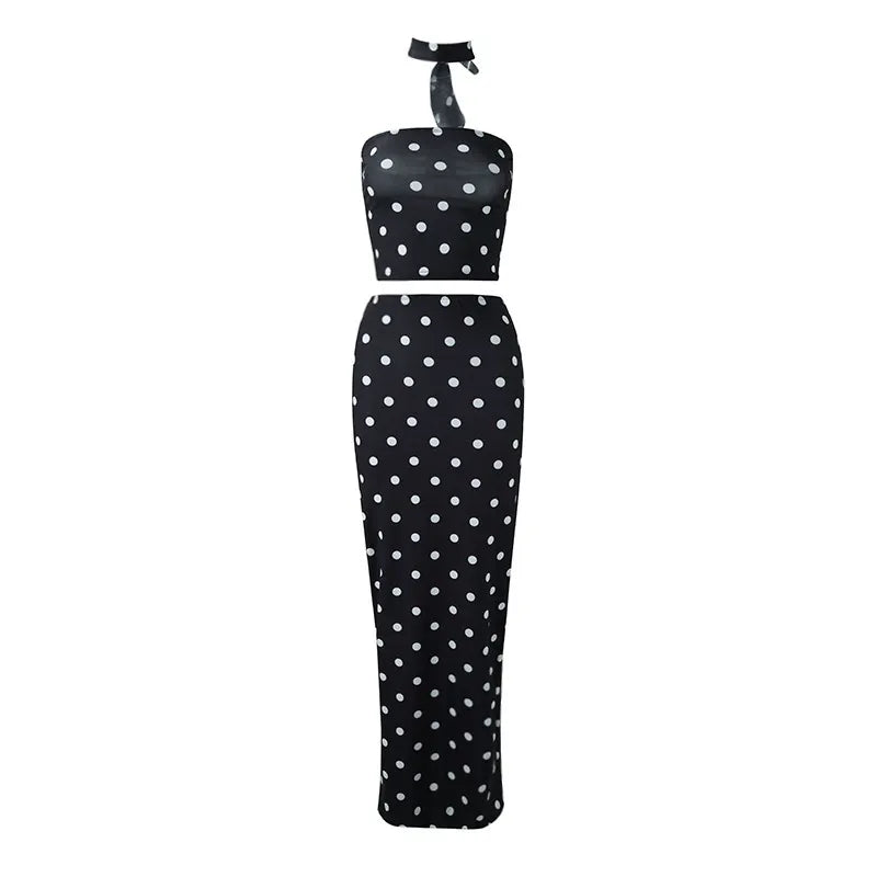 Fiore Polka Dot Two-Piece Set