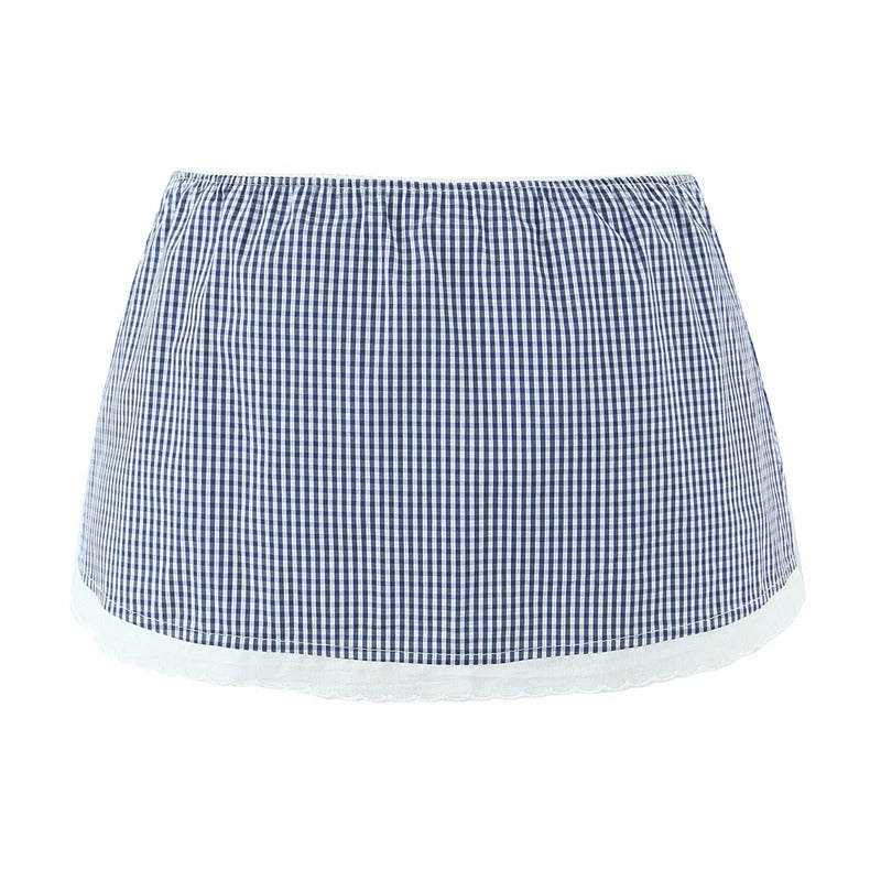 Briseis Button-Up Top & Mini Skirt Set