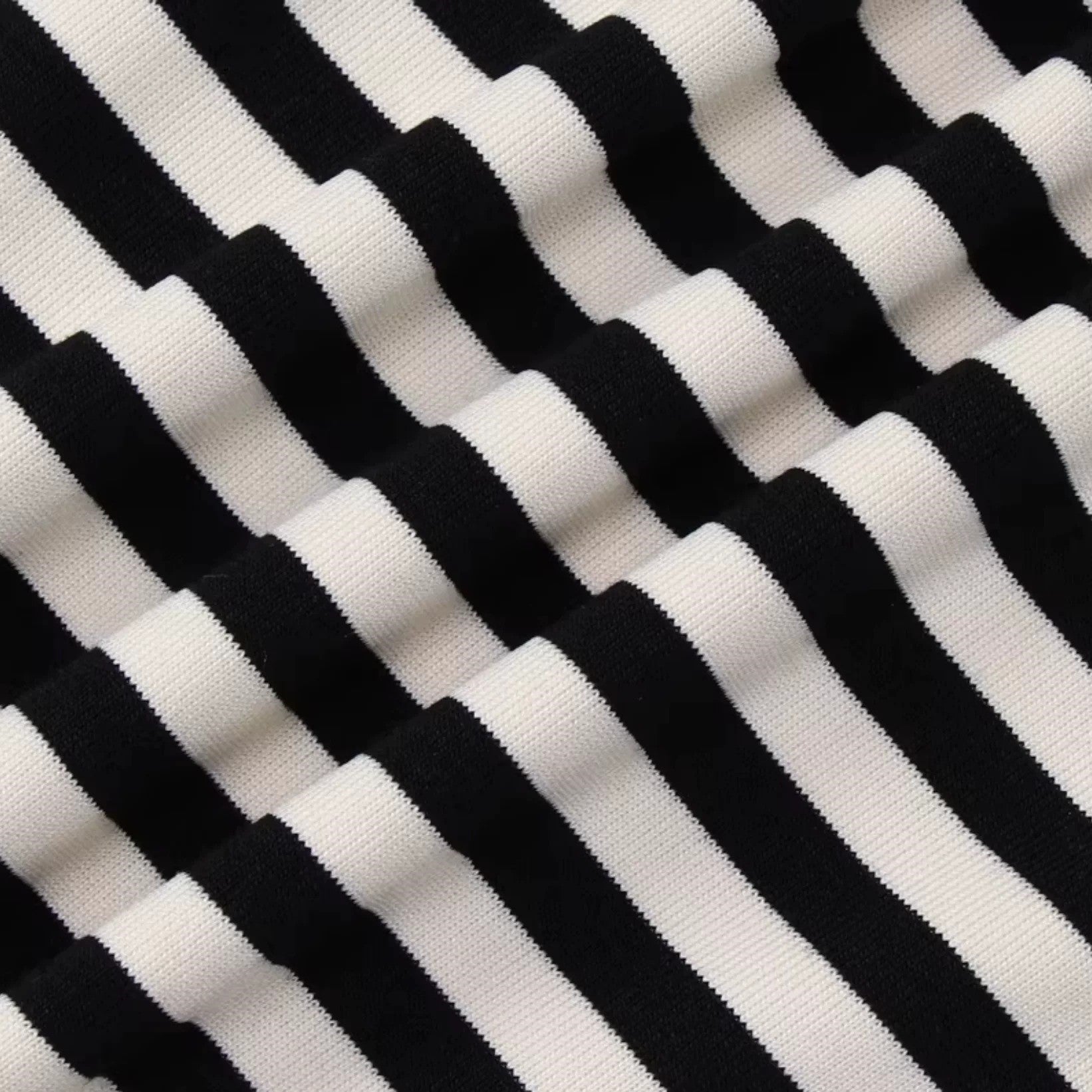 Pilar Striped Off-Shoulder Top