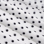 Wen Polka Dot Asymmetrical Midi Skirt