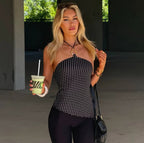 Emi Polka Dot Halter Top