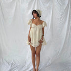 Skylar Lace Babydoll Mini Dress