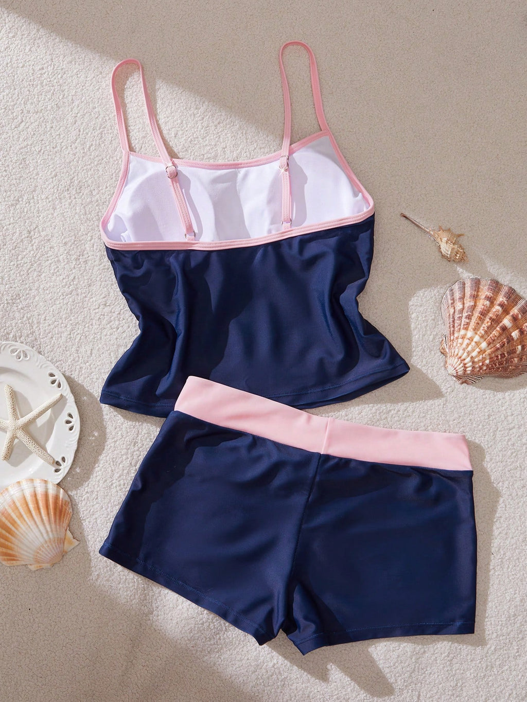 Olya Seashell Print Two-Piece Summer Set