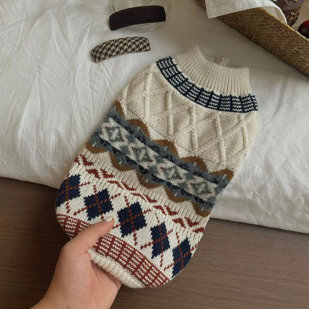 Blythe Knitted Dog Sweater