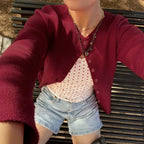 Nalani Soft Knit Button-Up Cardigan