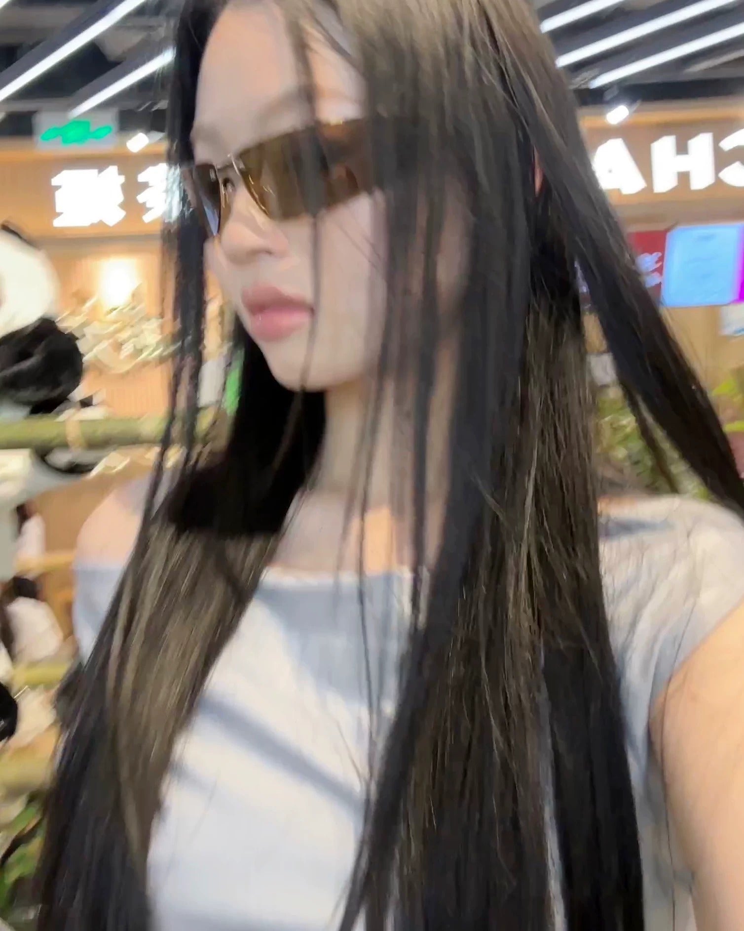 Naomi Shield Lens Wraparound Sunglasses