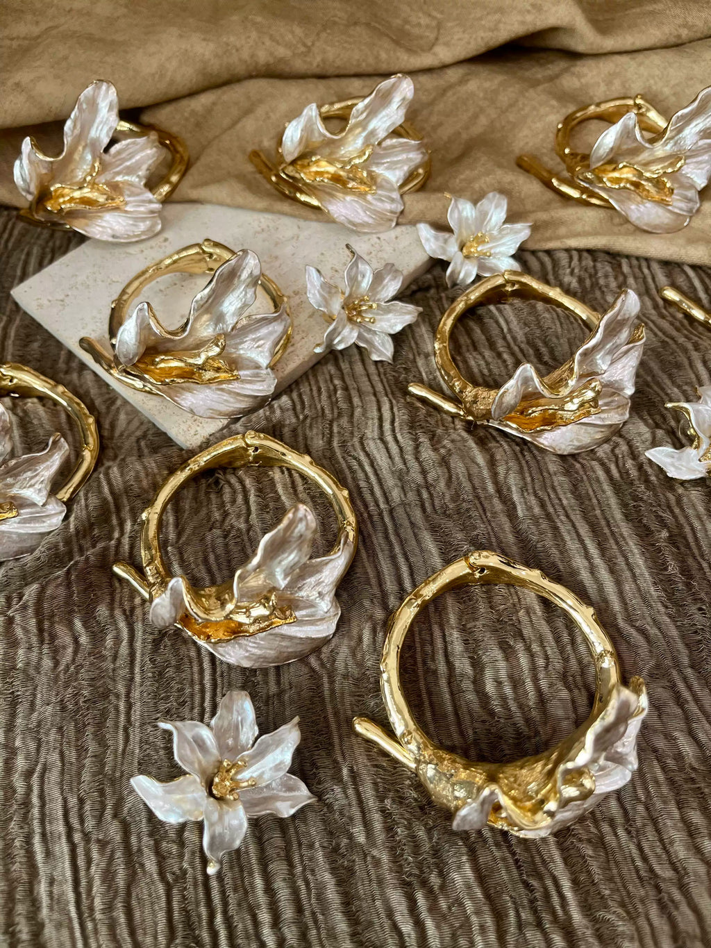 Botanical Bloom Statement Cuff