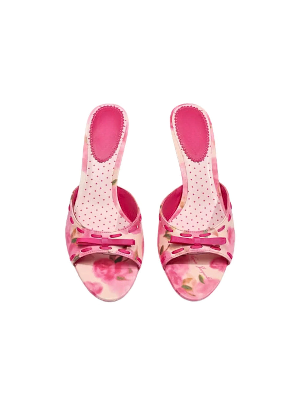 Mira Bow Leather Mules