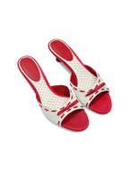 Mira Bow Leather Mules