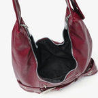 Bianca Vintage Buckle Hobo Shoulder Bag