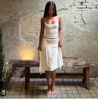 Freya Lace Trim Cami & Asymmetrical Skirt Set