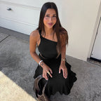 Giulia One-Shoulder Skirt Set