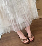 Tessa Studded Open-Toe Heeled Mules