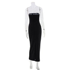 Nairi Embellished Strapless Midi Dress