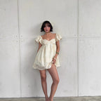 Skylar Lace Babydoll Mini Dress