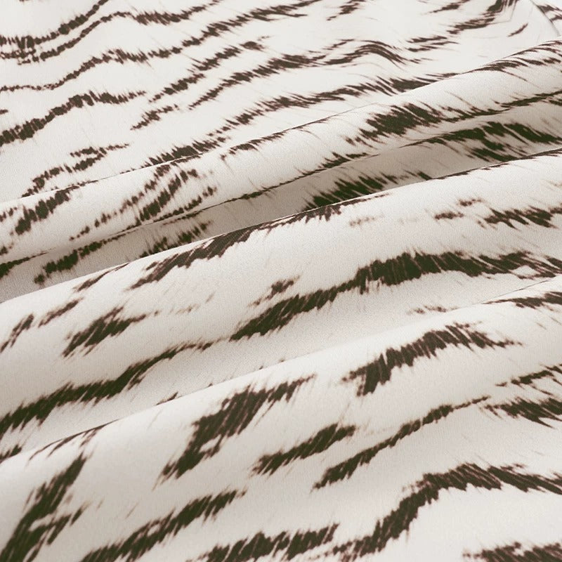 Aurelia Tiger Print Flare Pants