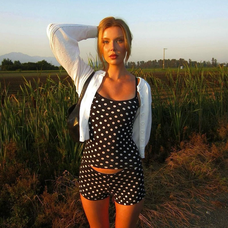 Anya Polka Dot Cami & Shorts Set