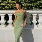 Vessia Lace Cami Maxi Dress