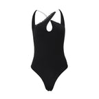 Vika Asymmetric Cut-Out Bodysuit