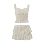 Hermine Ruffle Skirt Set