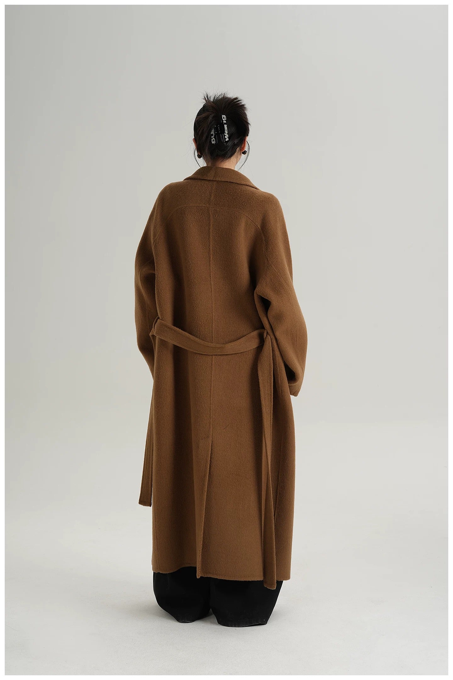 Luna Longline Double-Breasted Coat