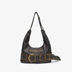 Bianca Vintage Buckle Hobo Shoulder Bag