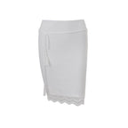 Yeva Lace Corset Top & Midi Skirt Set