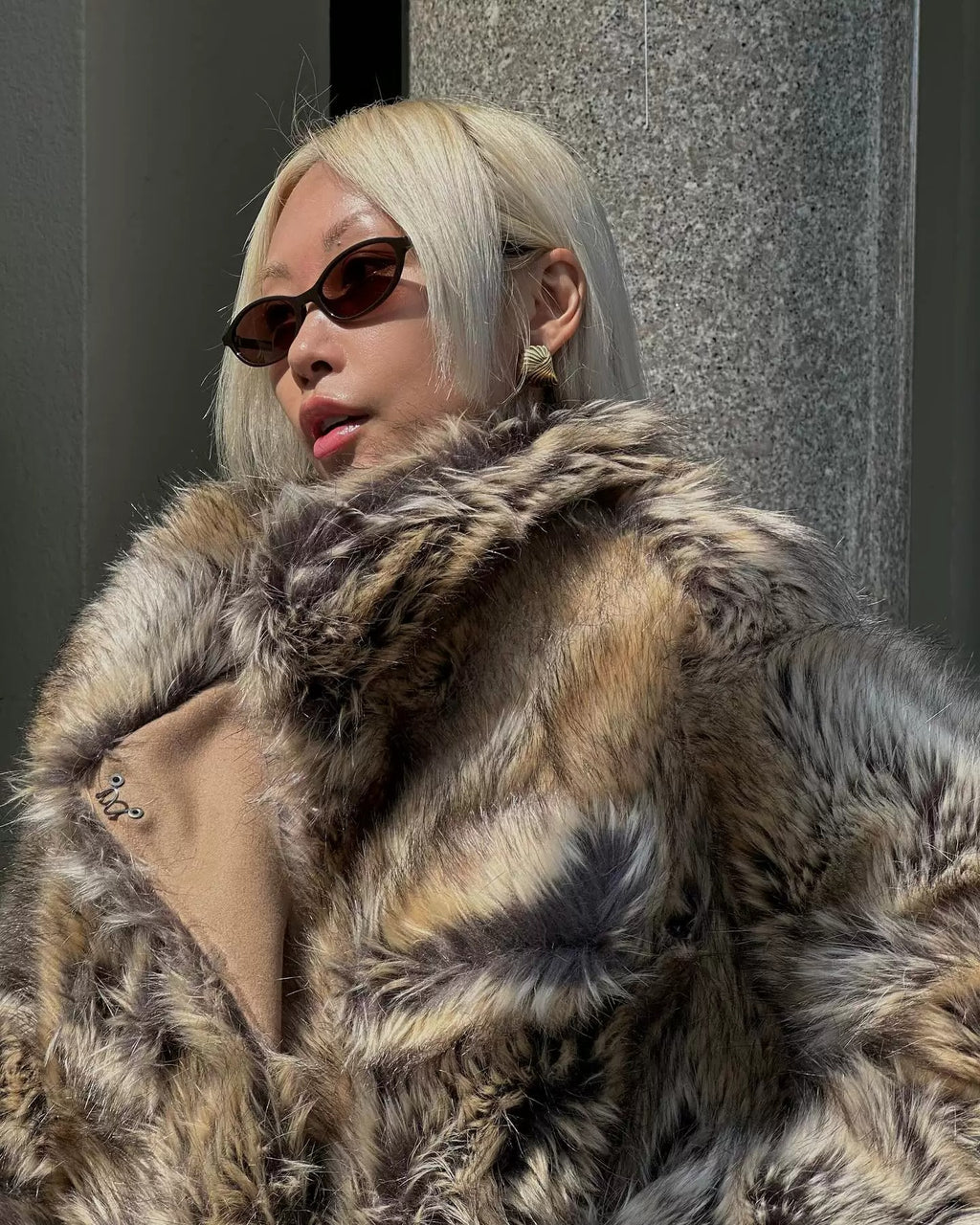Stella Slim Oval Sunglasses