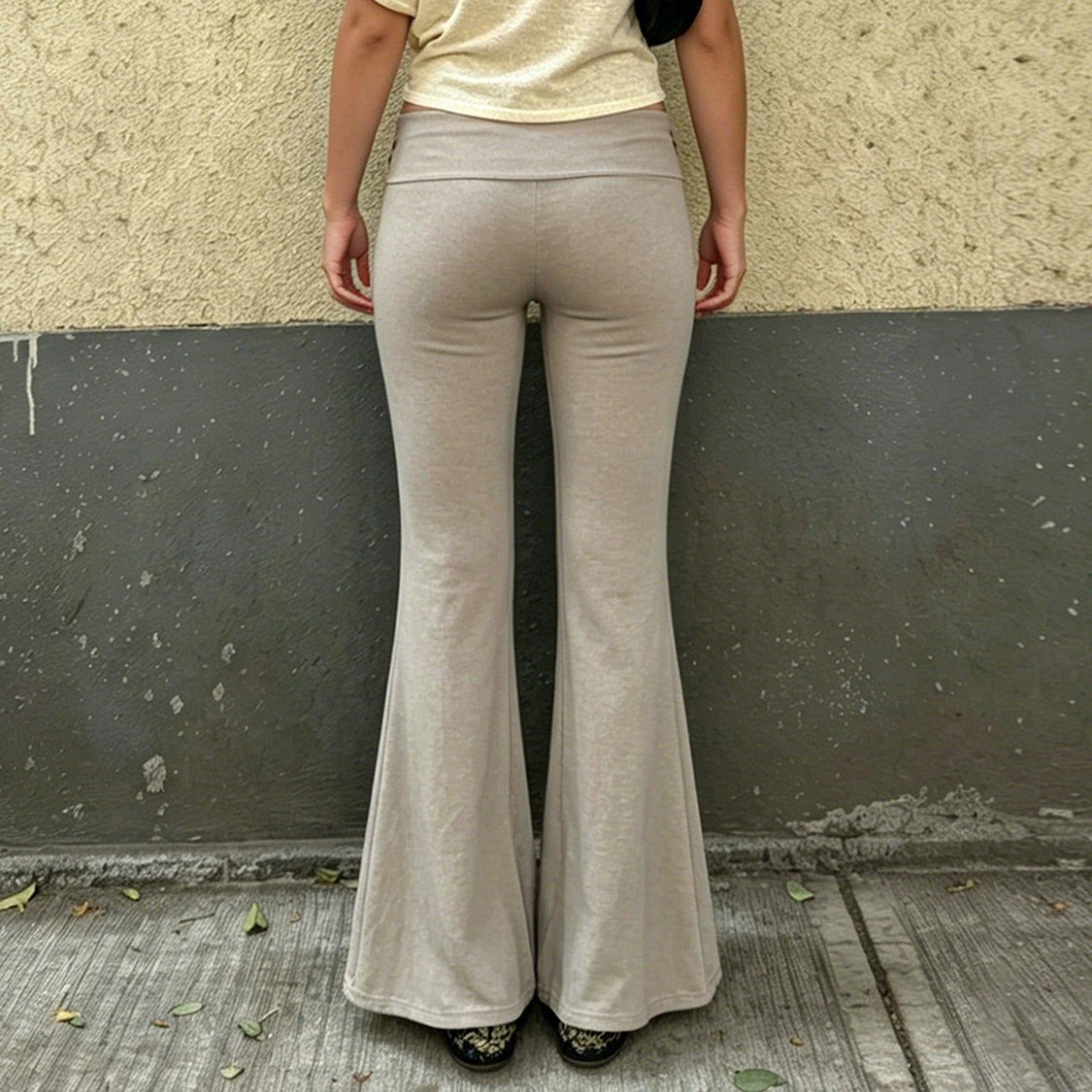 Primrose Floral Embroidered Flare Pants