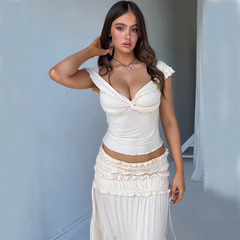 Roza Maxi Skirt Set