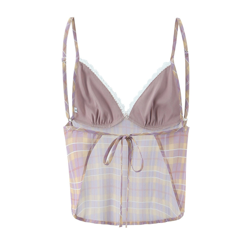 Mila Lace Trim Cami & Mini Skirt Set