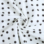 Hina Polka Dot Twist Mini Dress