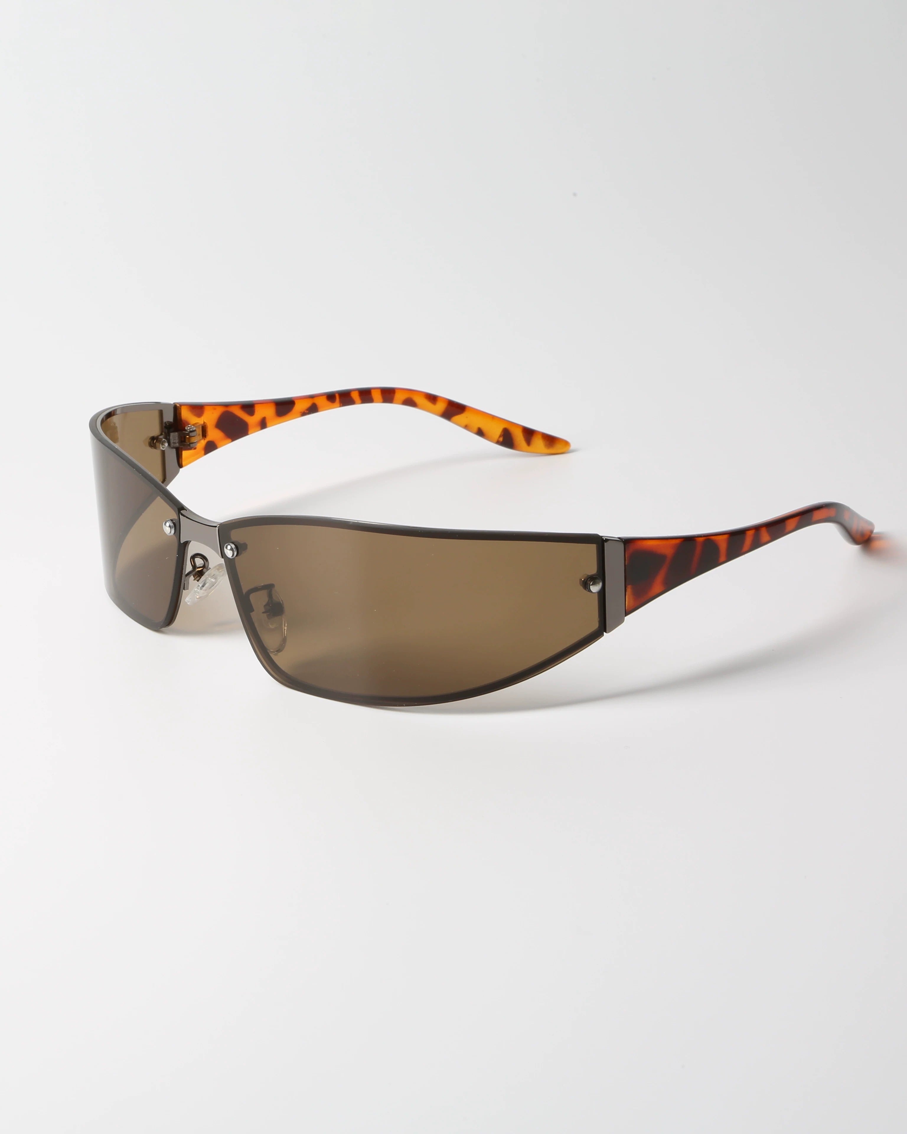 Naomi Shield Lens Wraparound Sunglasses