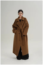 Luna Longline Double-Breasted Coat