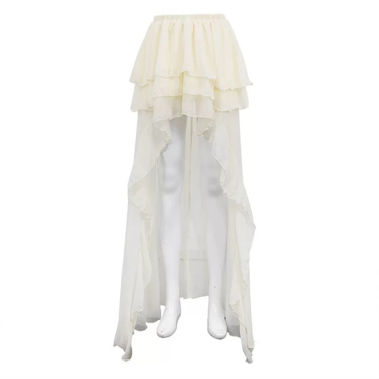 Ylenia Flow Ruffle Maxi Skirt