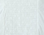 White Eyelet Corset Mini Dress