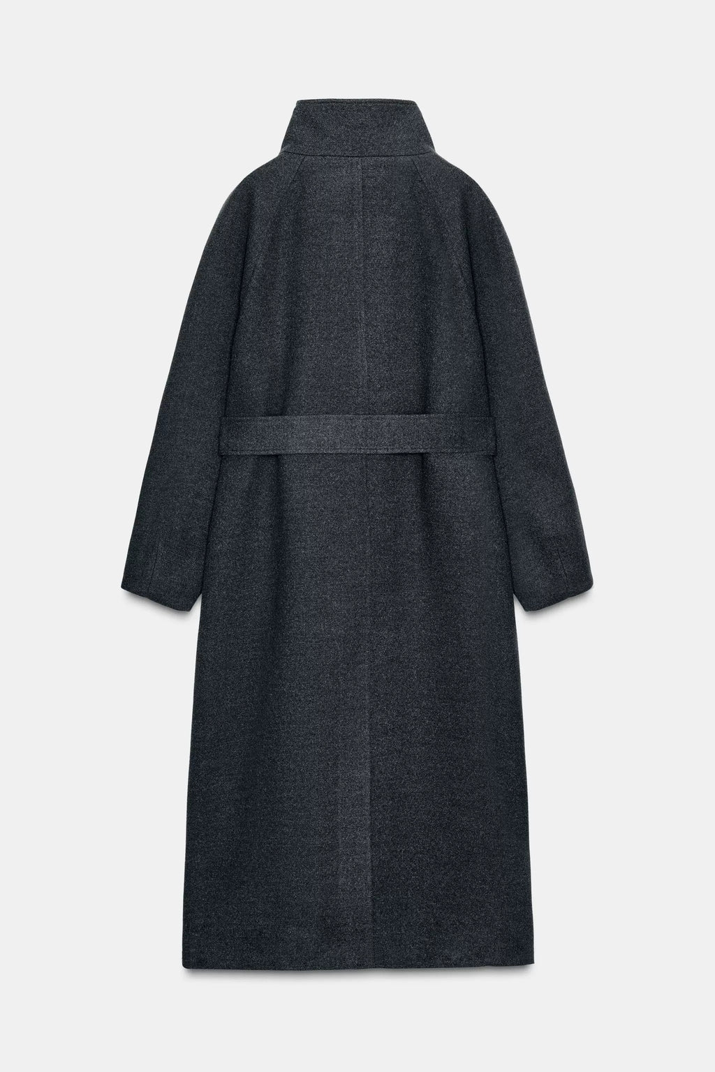 Evelyn Belted Wool-Blend Coat