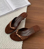 Tessa Studded Open-Toe Heeled Mules