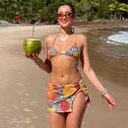 Riko Three Piece Bikini Set