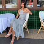 Giulia One-Shoulder Skirt Set
